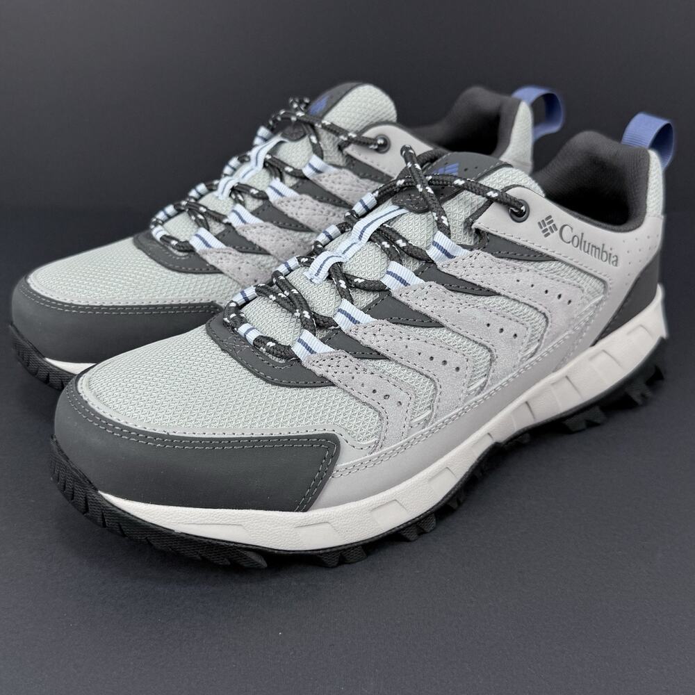 Columbia Strata Trail Low Waterproof Women’s Size 11 Gray YL7616-088 Shoes New